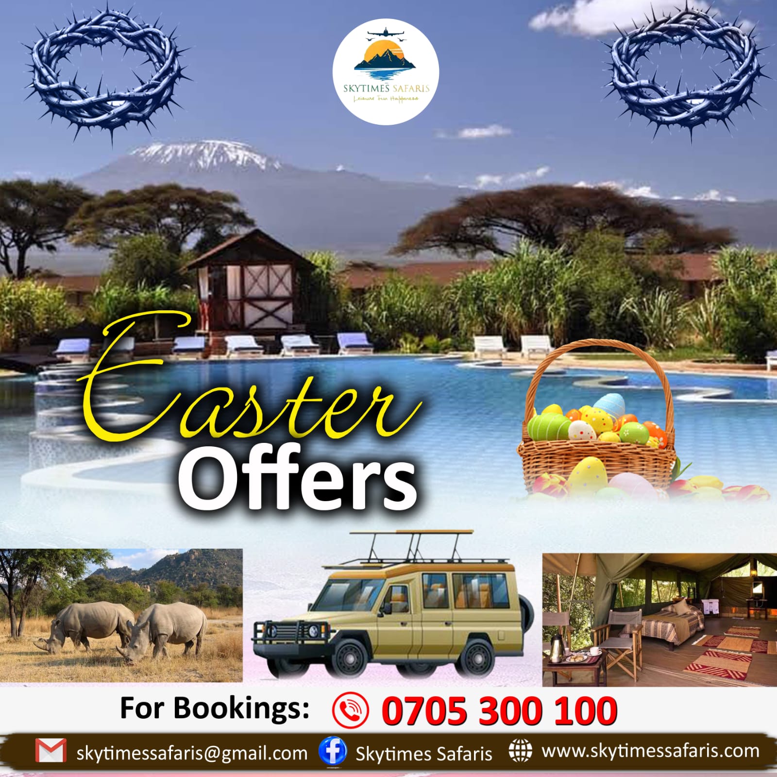 Skytimes Safaris Easter Offers