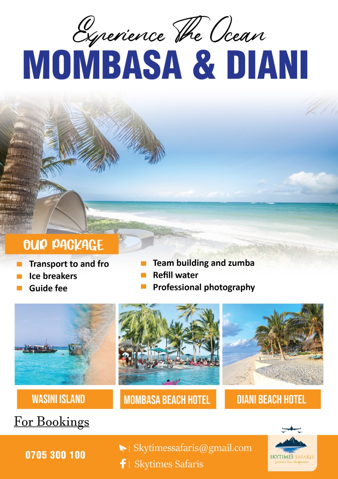 Diani Beach Hotel Escape