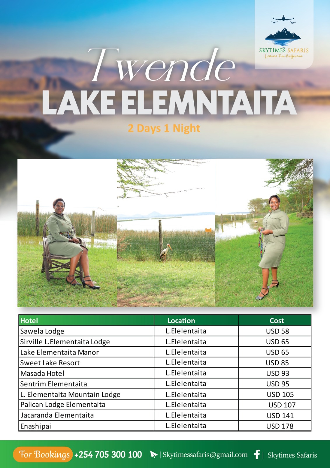 Twende Lake Elementaita - Enashipai